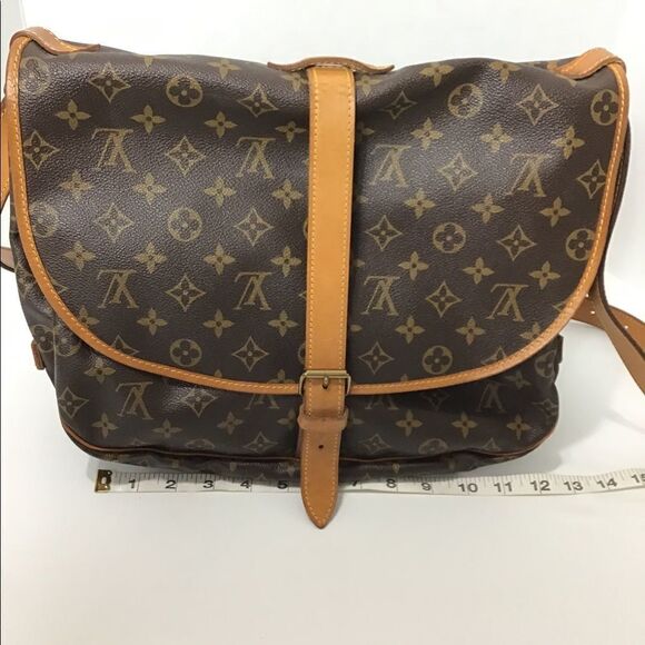 Louis Vuitton Vintage Monogram Double Sided Crossbody Shoulder Bag - Picture 6 of 16